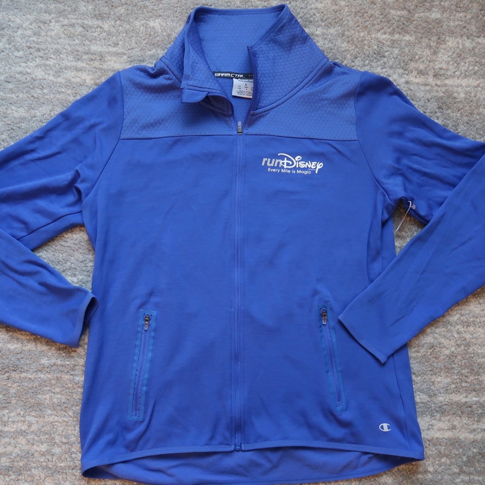 Run Disney NWT Full Zip Running Jacket L